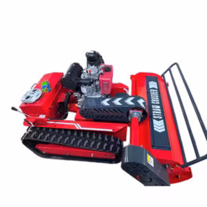 Customizable China Made Remote Control Lawn Mower Orchard Weeding Crawler diesel Lawn Mower