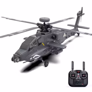 F11S 1:32 2.4G Helicopter AH-64D Apache Simulation Model with GPS Brushless Motor RC Drone 9CH 6gyro ELRS Control Available